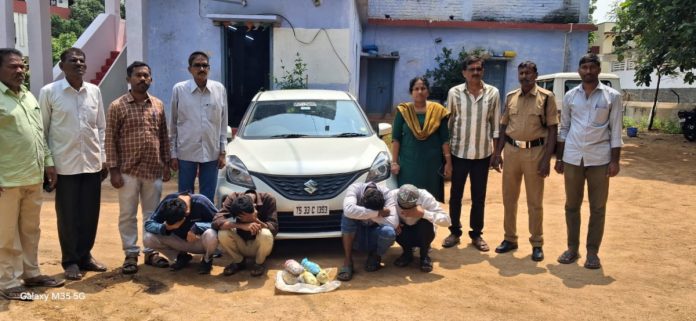Marijuana transportation from Maharashtra to Hyderabad