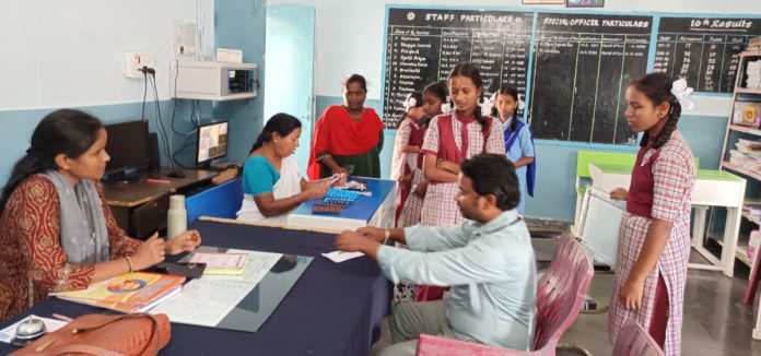 Medical camp in Kasturba
