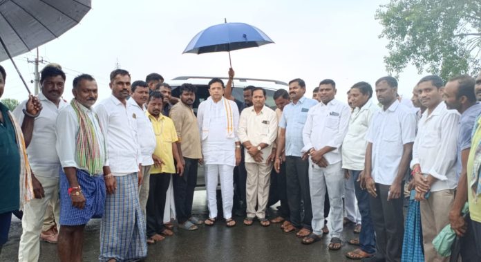 Minister Sridhar Babu inspects development works