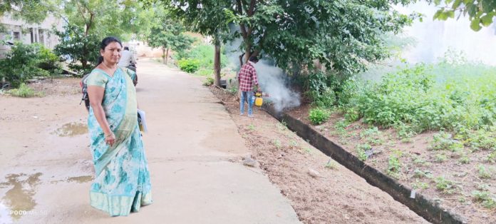 Mosquito control measures in Kammarpalli