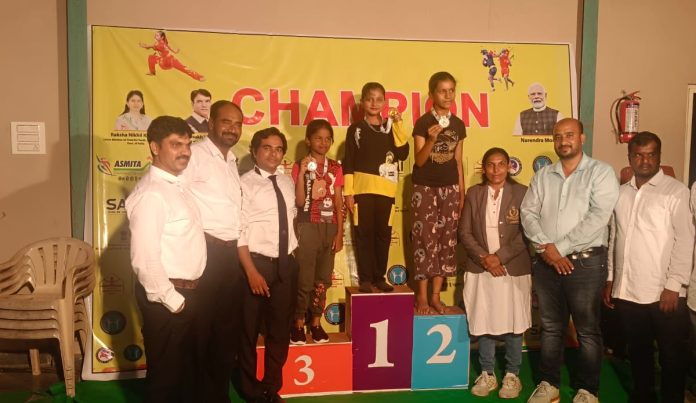 Myra Fatima wins gold medal in state-level Khelo India Wushu tournament
