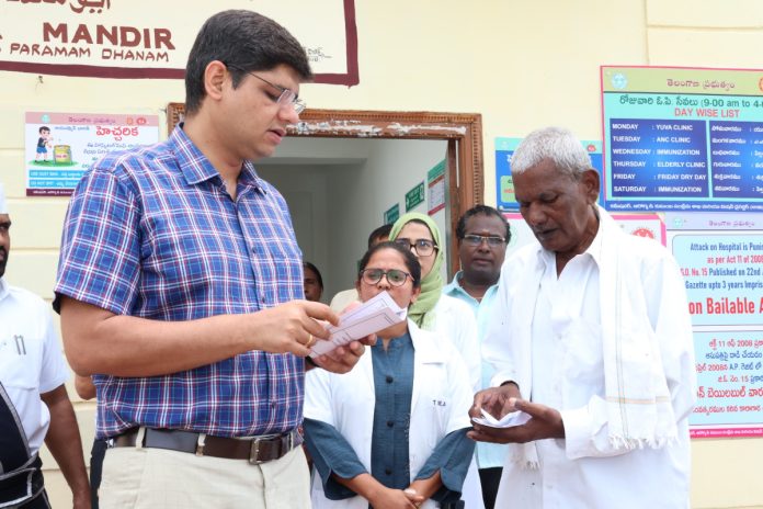 Necessary arrangements should be made for the Ayushman Arogya Mandir building: Collector