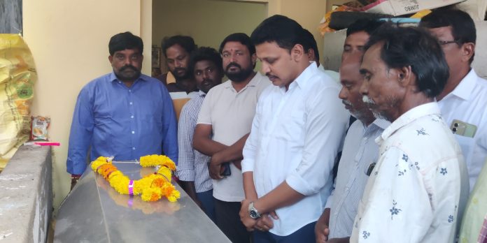 Nomula Bhagat, who was paid homage by the village elders