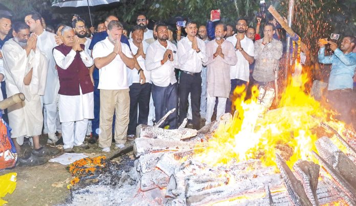 Shibu Soren Funeral