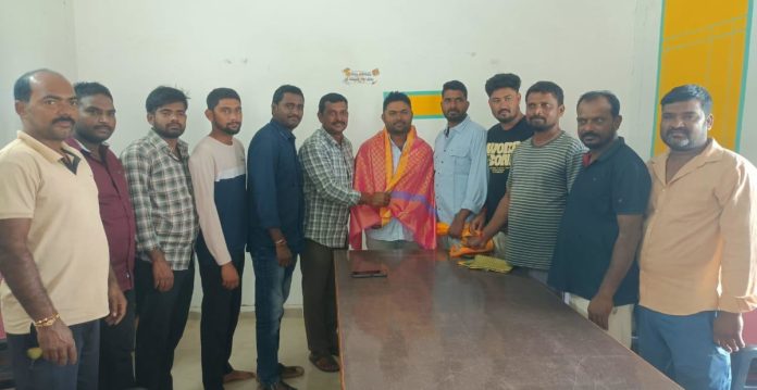 Panchayat Secretary on transfer honored