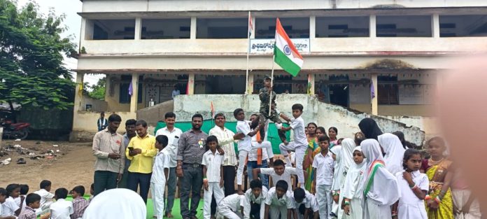 Pandragasta celebrations at MPPS, Urdu Medium School..