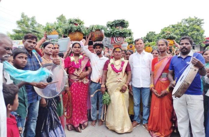 Pochamma Bonalu is celebrated with great pomp.