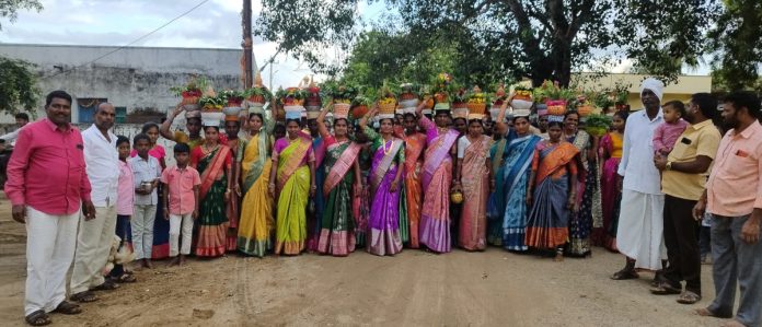 Pochamma Bonalu is celebrated with great pomp.
