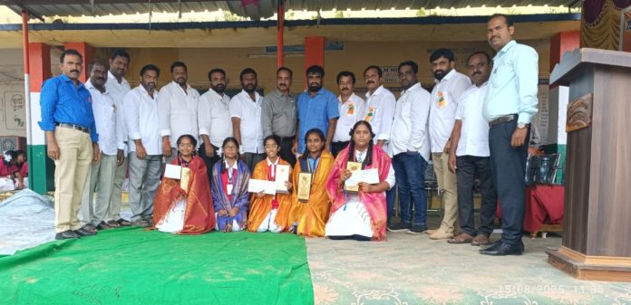 Prizes awarded to winners of essay writing competitions