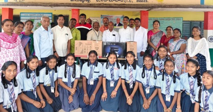 Providing sports equipment to students