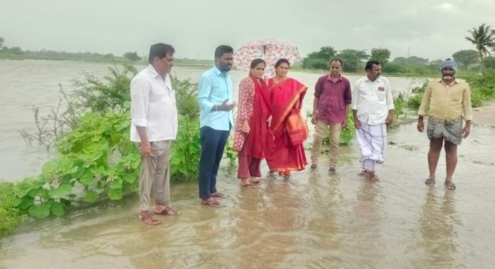 Rain affects Veltur road..officials are monitoring