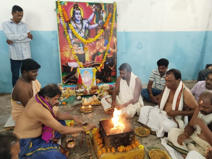 Rakhi Pournami celebrations under the auspices of the citys Padmasali