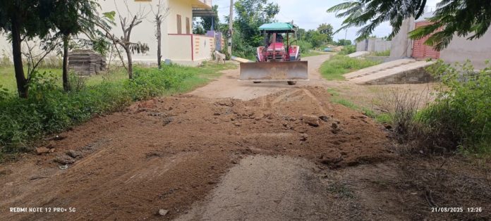 Repairs to street roads..