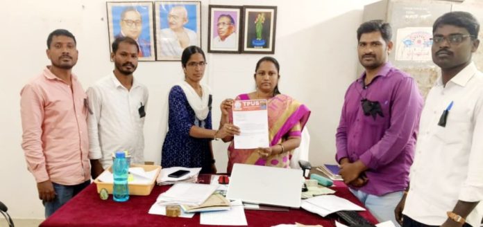 Request to the Tahsildar to abolish CPS