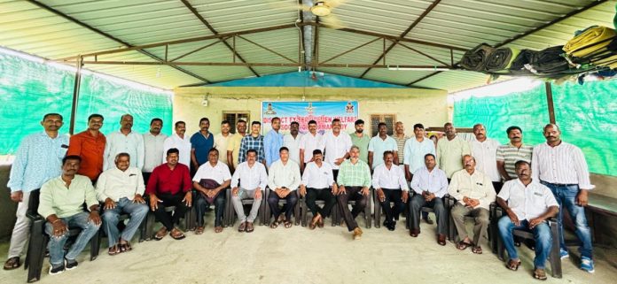 Retired soldiers meeting..