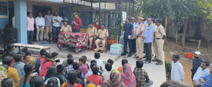 SP Rajesh Chandra visited the rehabilitation centers