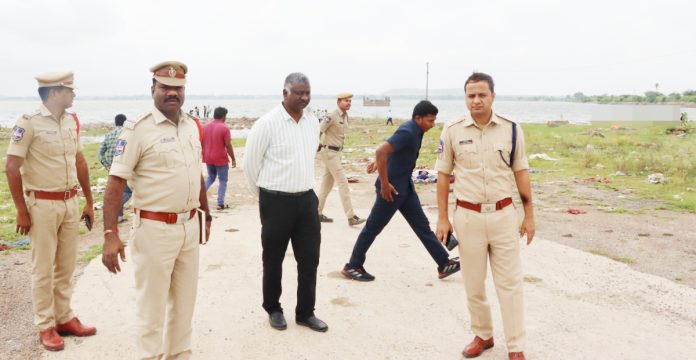 SP visits Adler Ellareddy lake