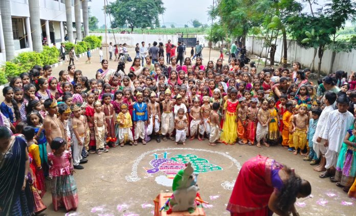 Sri Krishnashtami celebrations in various schools