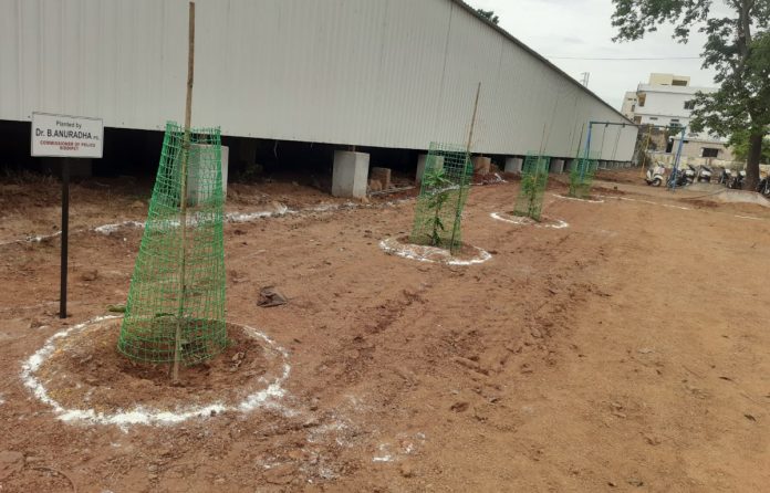 Swachh Bharat at Husnabad Police Station