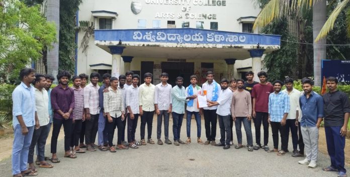 Telangana University NSUI new committee elected..