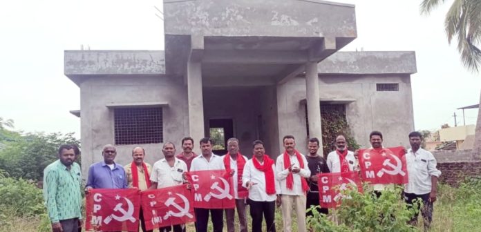 The construction of the Hanmapuram Gram Panchayat building should be completed.
