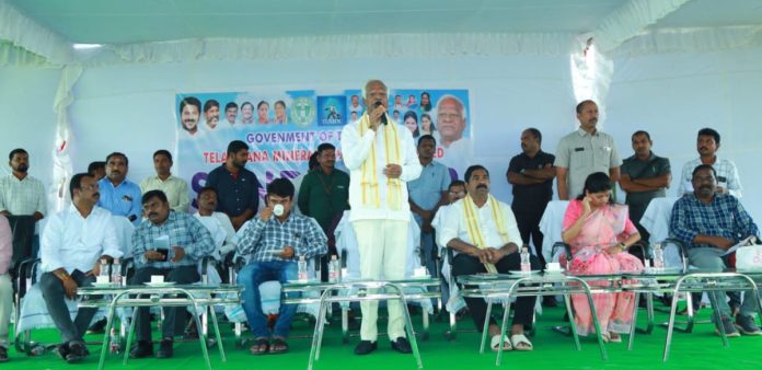 The governments goal is to build Indiramma houses.