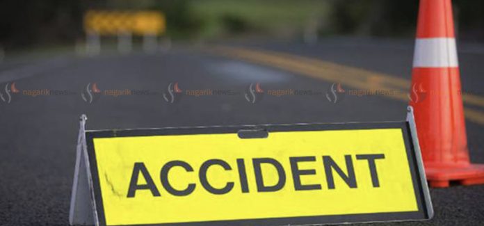 Two-wheeler hits parked lorry, man dies