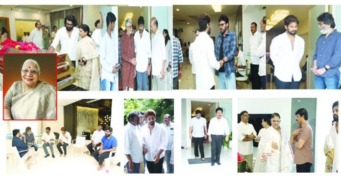 నిర్మాత అల్లు అరవింద్‌కు మాతృ వియోగం