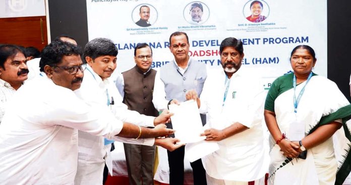 Massive road construction in the state