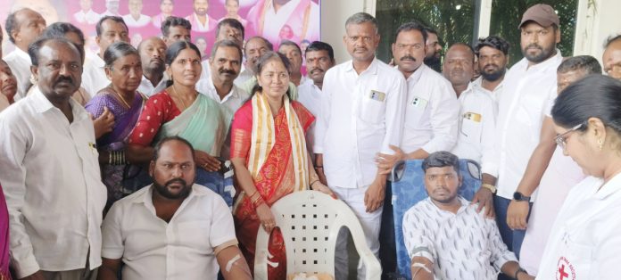 Young people who donated blood on their birthdays