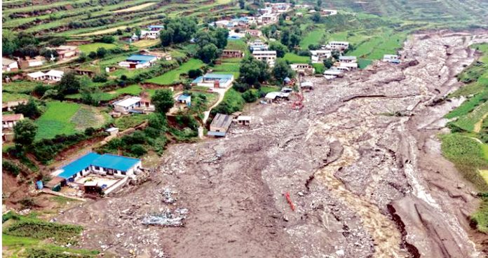 Flash floods in China