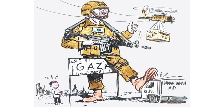 invades Gaza!
