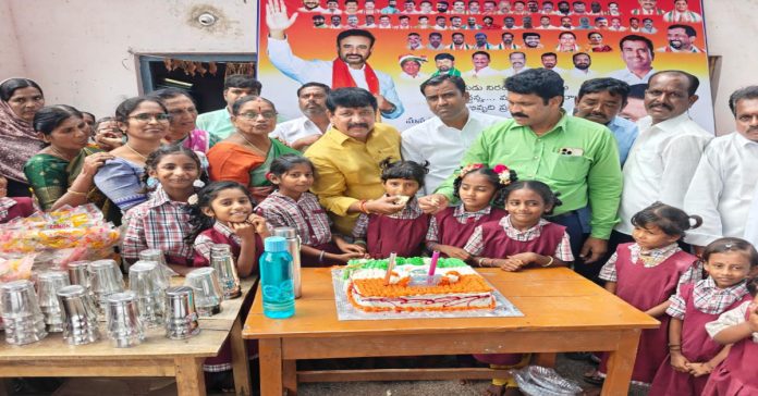 MLA Madan Mohan's birthday celebrated