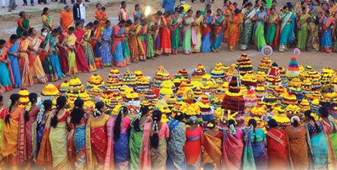 Bathukamma for women's freedom and equality