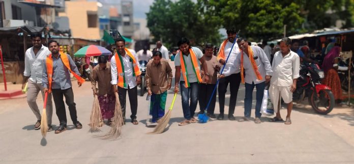 Clean India in Charakonda