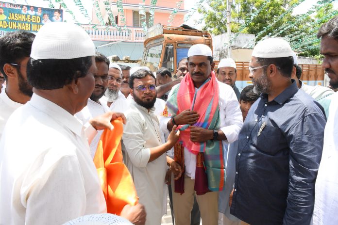 MLA at Milad-un-Nabi celebrations