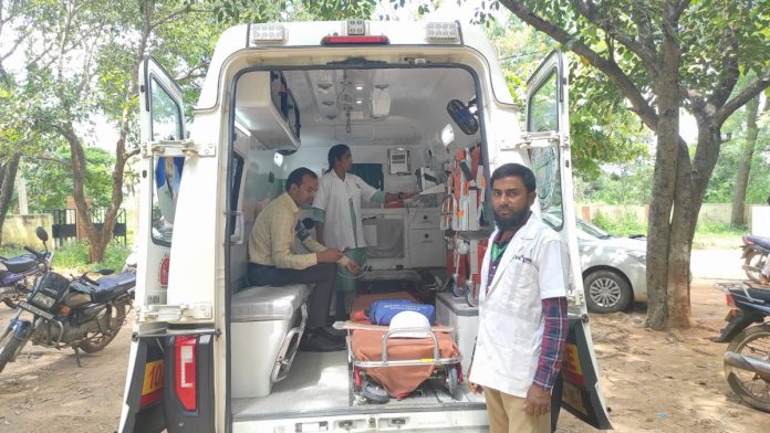 108 ambulance surprise check..