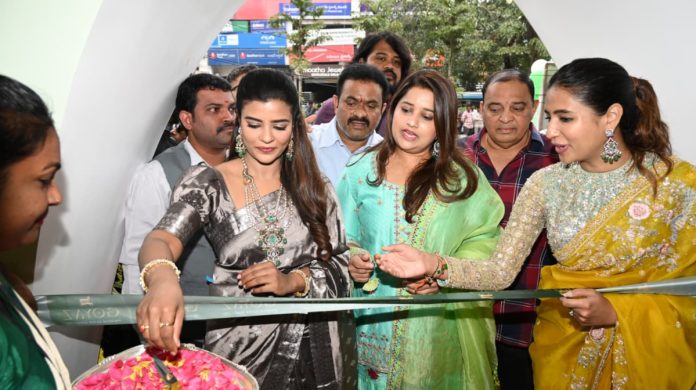 Actress Aishwarya Rajesh is a sensation in the city.