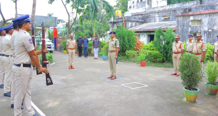 Bainsa ASP inspects Kubheer Police Station