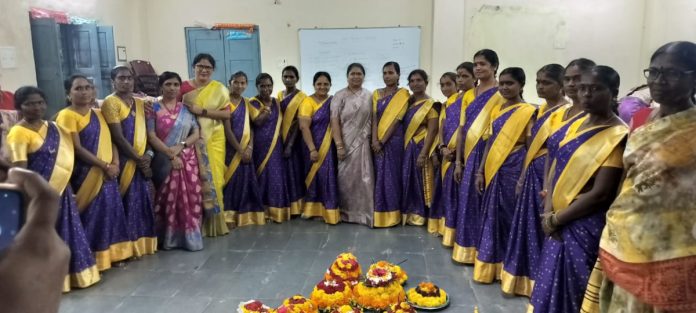 Bathukamma celebrations in Renuka Mandal Federation