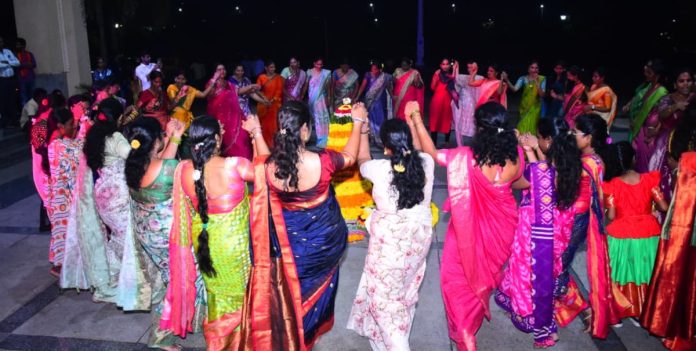 Bathukamma celebrations in full swing