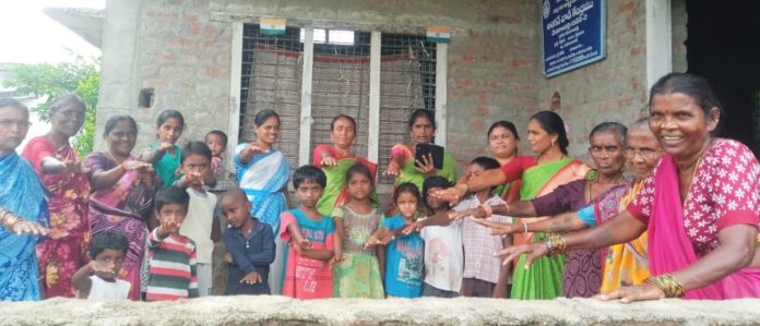 Bathukamma celebrations under the auspices of Anganwadi