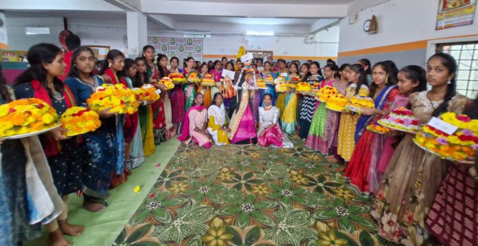 Bathukamma festival is a symbol of Telangana tradition.