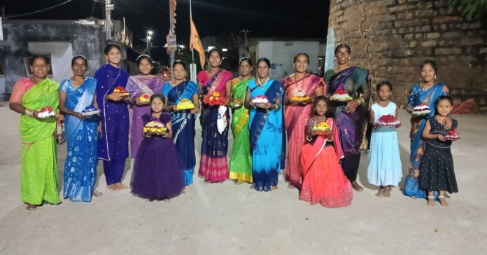 Bathukamma is a symbol of Telanganas customs and traditions.