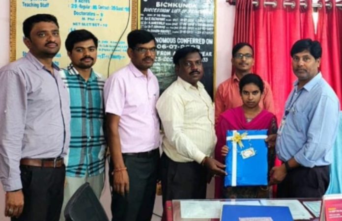 Bichkunda student ranks seventh in CP SET