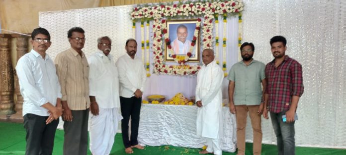 Busireddy Pandana participated in the ten-day ritual program