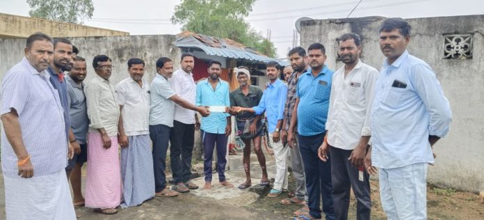 CMRF cheque distribution..