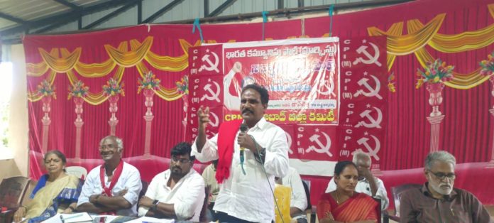 CPI(M) State Secretarys visit to Adilabad