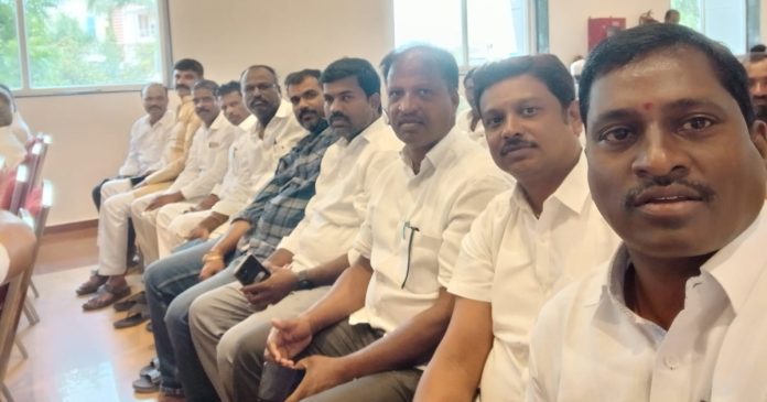 Congress leaders who moved to Kamareddy..