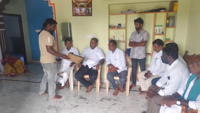 Consultations with affected families in several villages